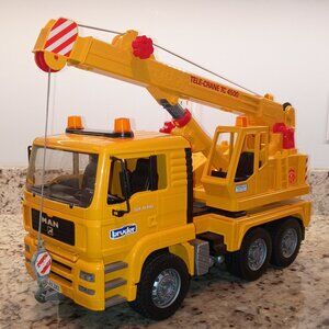 Bruder MAN Crane Toy Truck